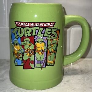 Nickelodeon Teenage Mutant Ninja Turtles Large Mug 22 Fl Oz Green TMNT- 2015